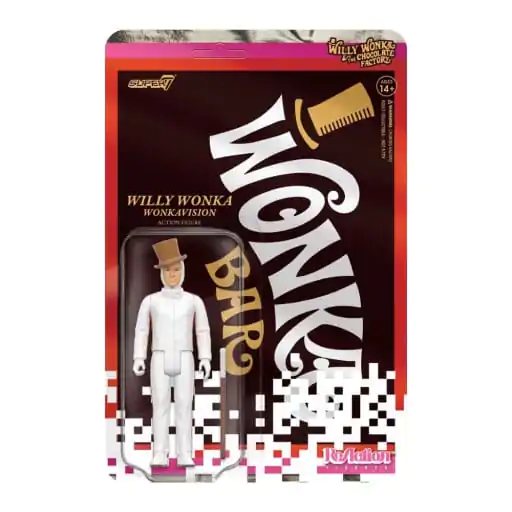 Willy Wonka and the Chocolate Factory (1971) ReAction akcijska figura Wave 03 Willy Wonka (White Suit) 10 cm fotografija proizvoda