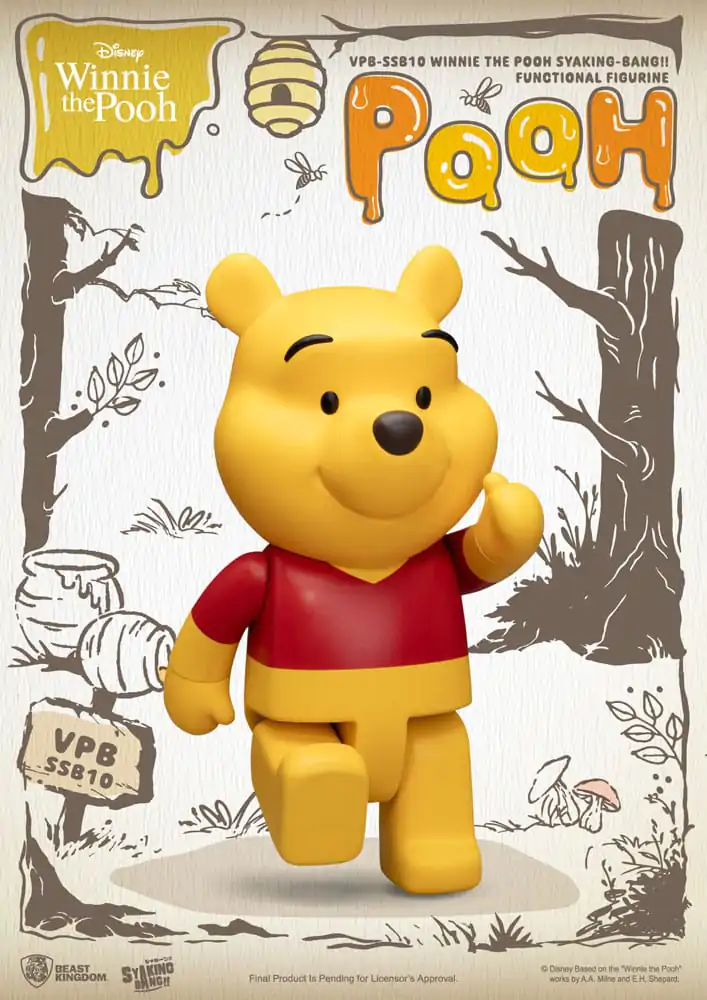 Winnie the Pooh Syaking Bang akcijska figura kasica Winnie the Pooh 31 cm fotografija proizvoda