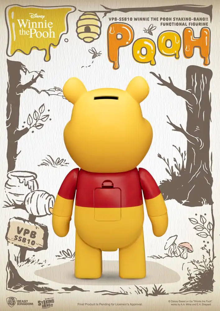 Winnie the Pooh Syaking Bang akcijska figura kasica Winnie the Pooh 31 cm fotografija proizvoda