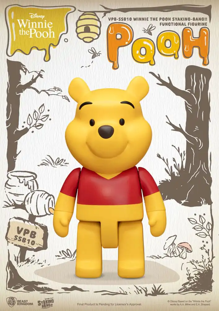 Winnie the Pooh Syaking Bang akcijska figura kasica Winnie the Pooh 31 cm fotografija proizvoda