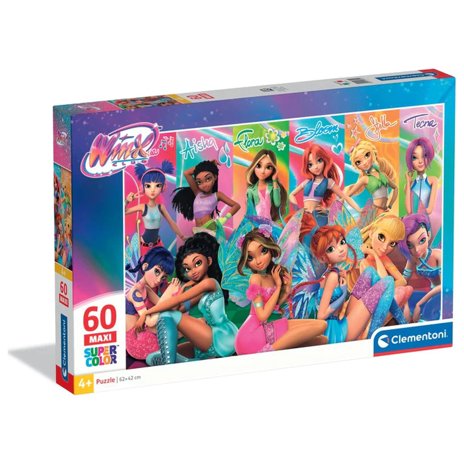 Winx Club Fairy Squad puzzle od 60 dijelova Maxi fotografija proizvoda