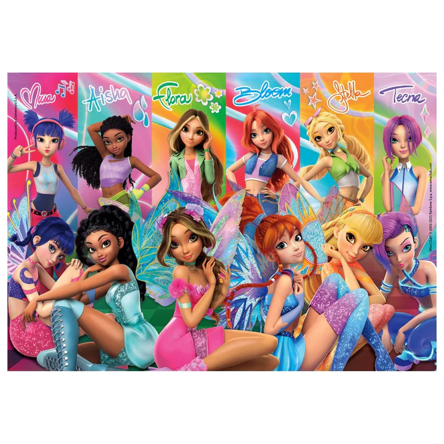 Winx Club Fairy Squad puzzle od 60 dijelova Maxi fotografija proizvoda