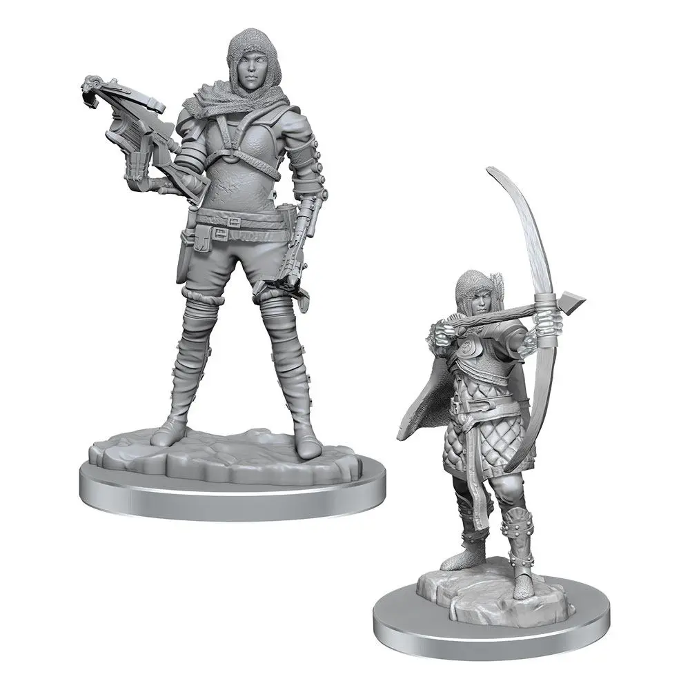 WizKids Deep Cuts Miniatures Neobojane minijature 2-Pack Human Rogue fotografija proizvoda