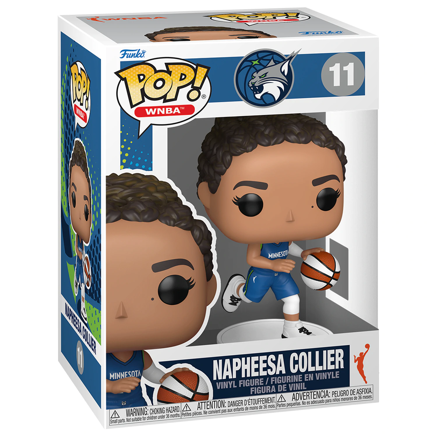WNBA Legends Funko POP! Sports Vinilna figura Lynx- Napheesa Collier 9 cm fotografija proizvoda
