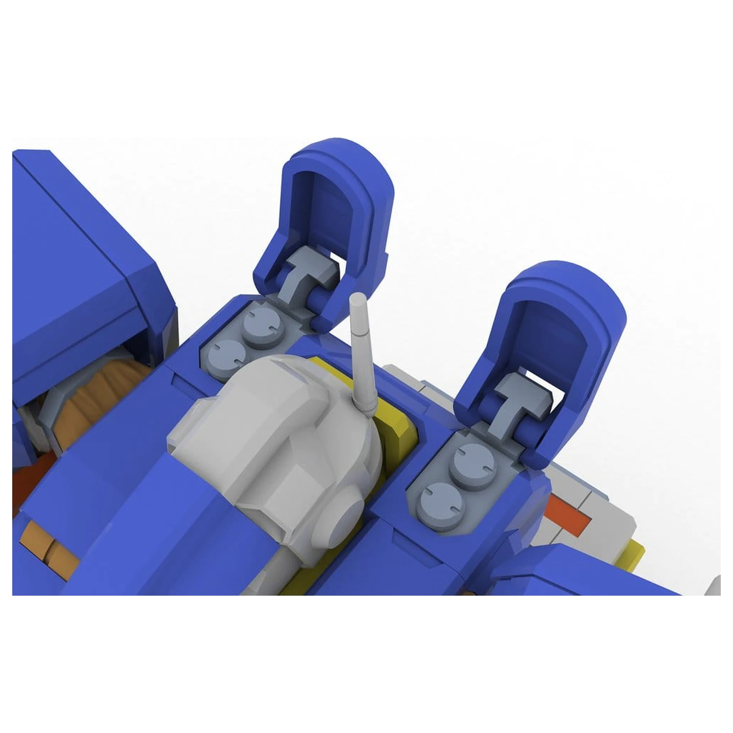 Wolf Fang Sky Fang 2001 Plastični Model Komplet TYPE04 Shinryu 10 cm fotografija proizvoda