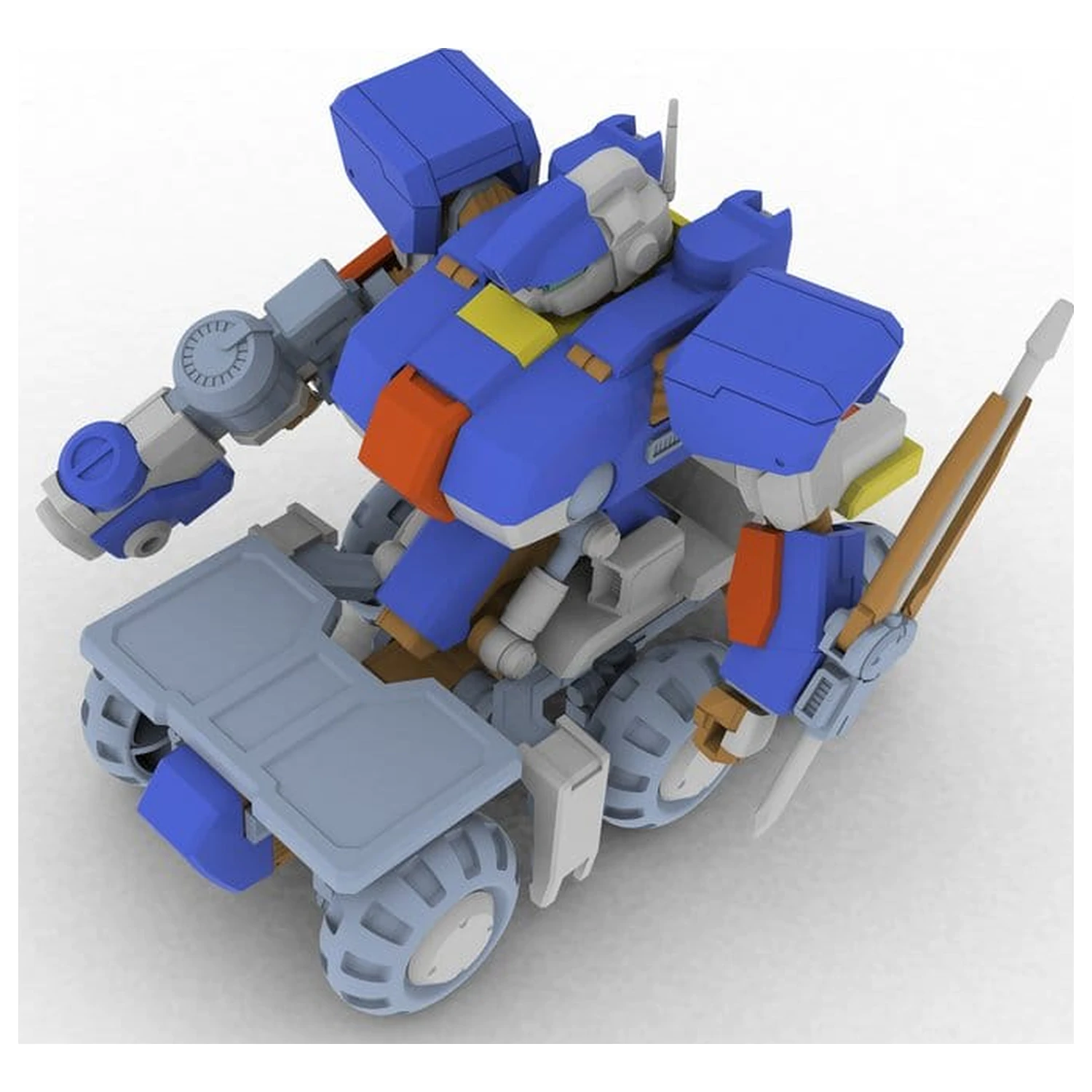 Wolf Fang Sky Fang 2001 Plastični Model Komplet TYPE04 Shinryu 10 cm fotografija proizvoda