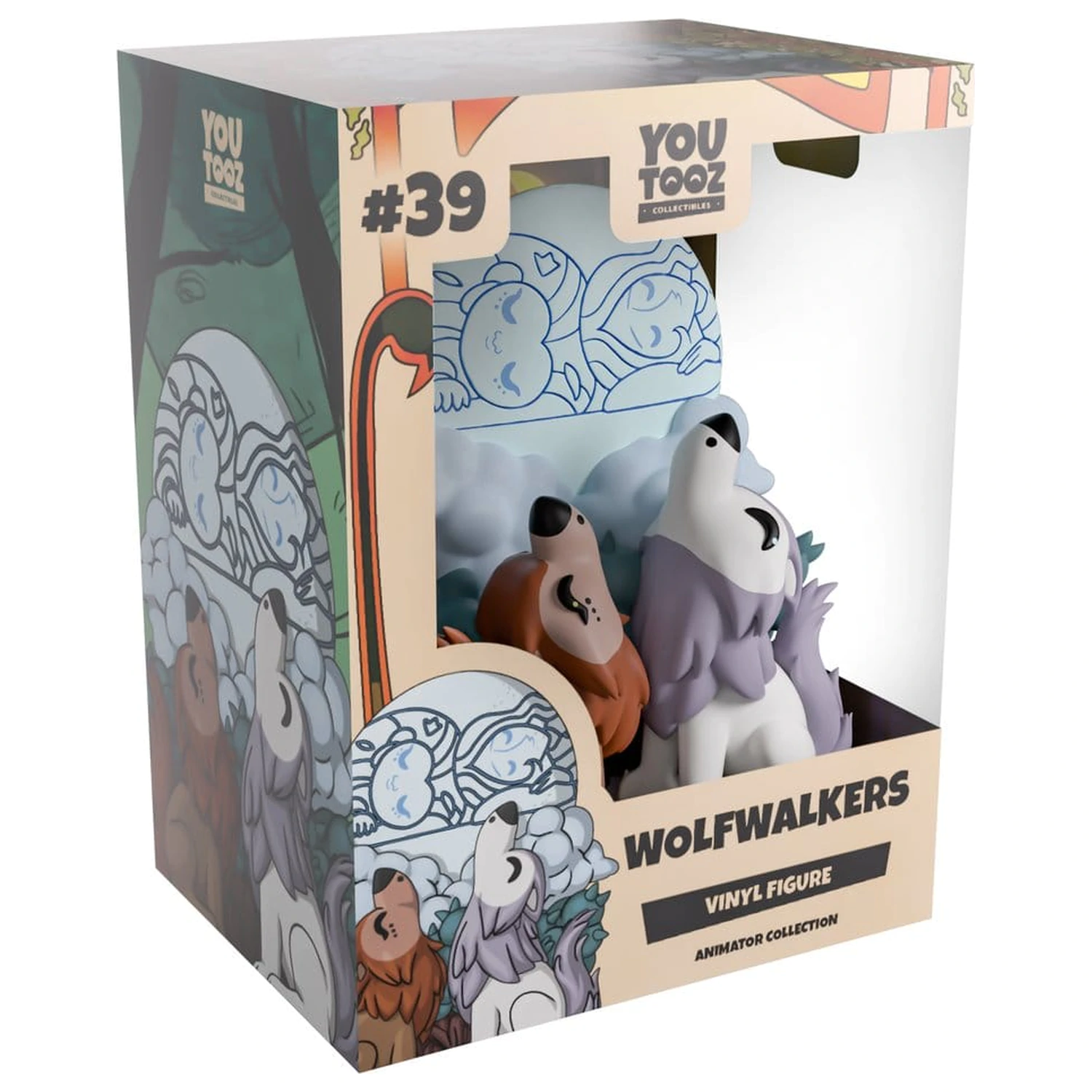 Wolfwalkers vinilna figura Mebh & Robyn 11 cm fotografija proizvoda