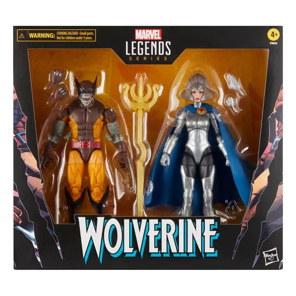 Wolverine 50th Anniversary Marvel Legends akcijska figura 2-Pack Wolverine & Lilandra Neramani 15 cm fotografija proizvoda