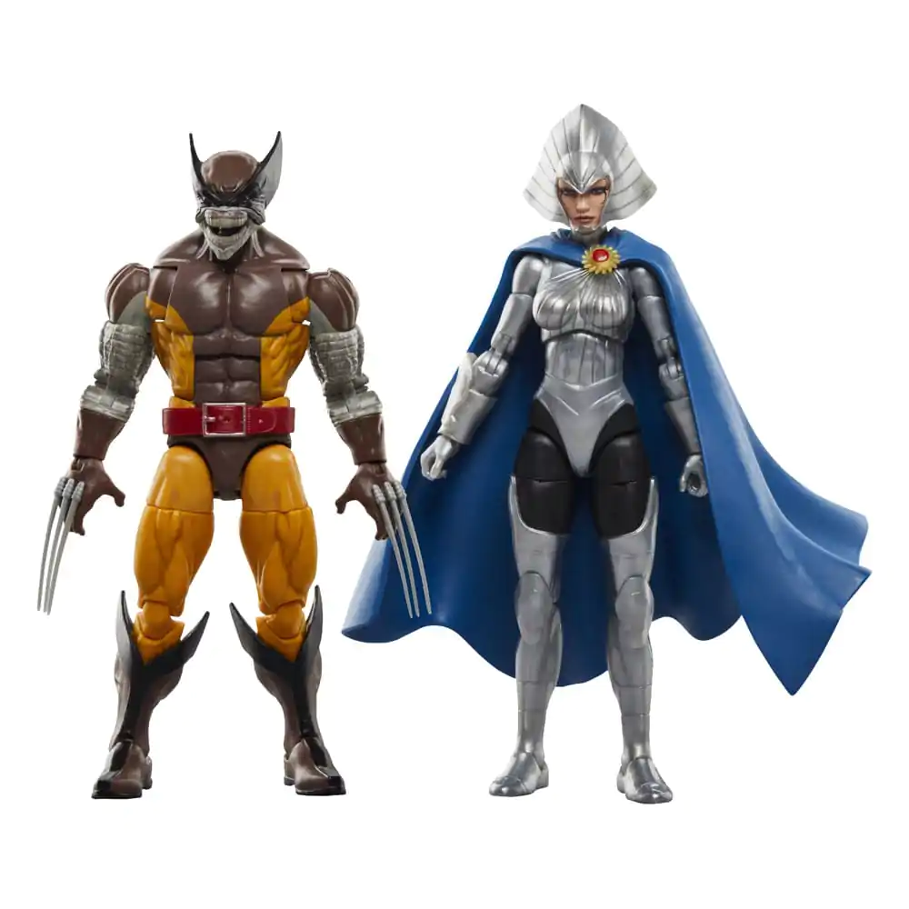 Wolverine 50th Anniversary Marvel Legends akcijska figura 2-Pack Wolverine & Lilandra Neramani 15 cm fotografija proizvoda