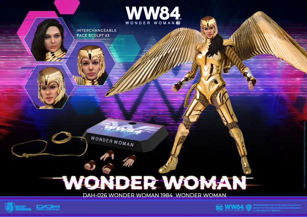 Wonder Woman 1984 Dynamic 8ction Heroes Akcijska figura 1/9 Wonder Woman 21 cm fotografija proizvoda