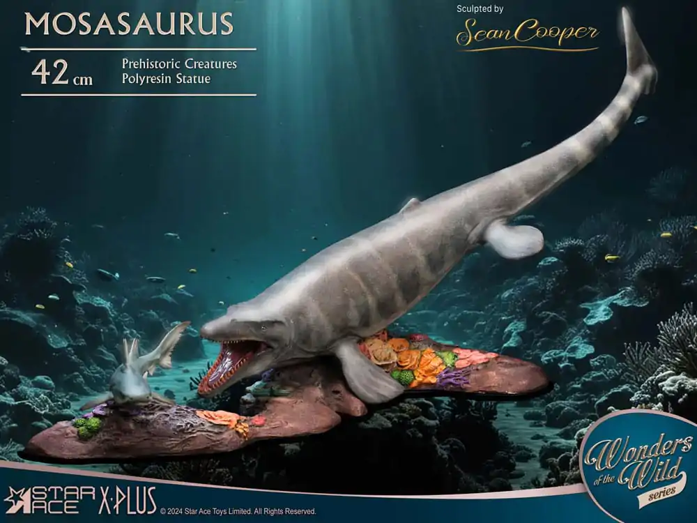 Wonders of the Wild Kip Mosasaurus (DX) 42 cm fotografija proizvoda