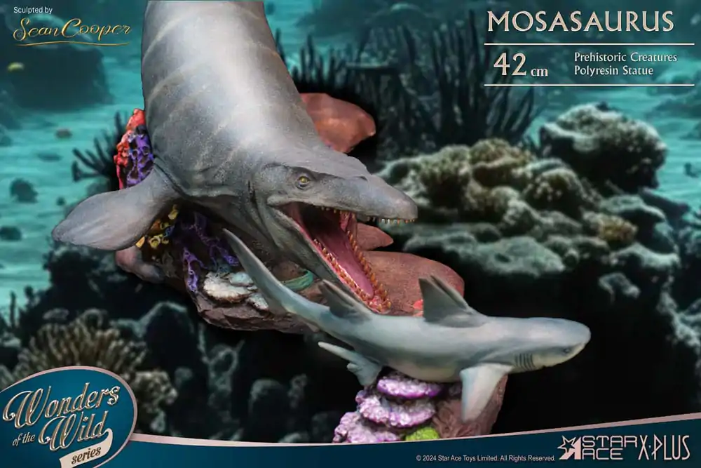 Wonders of the Wild Kip Mosasaurus (DX) 42 cm fotografija proizvoda