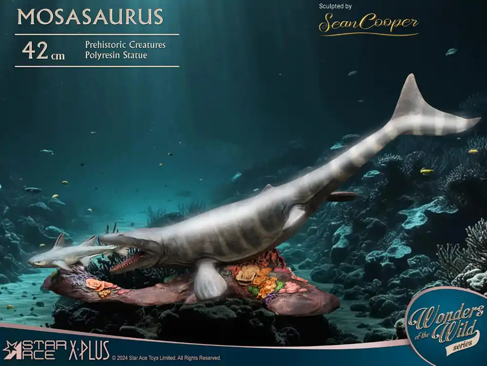 Wonders of the Wild Kip Mosasaurus (DX) 42 cm fotografija proizvoda