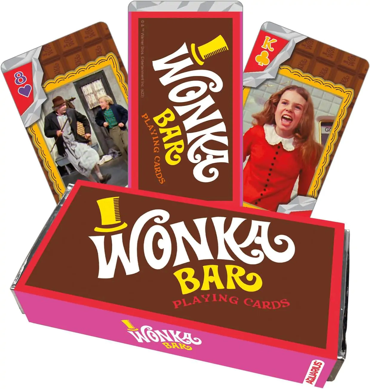 Wonka Playing Cards Willy Wonka Bar Premium igraće karte fotografija proizvoda