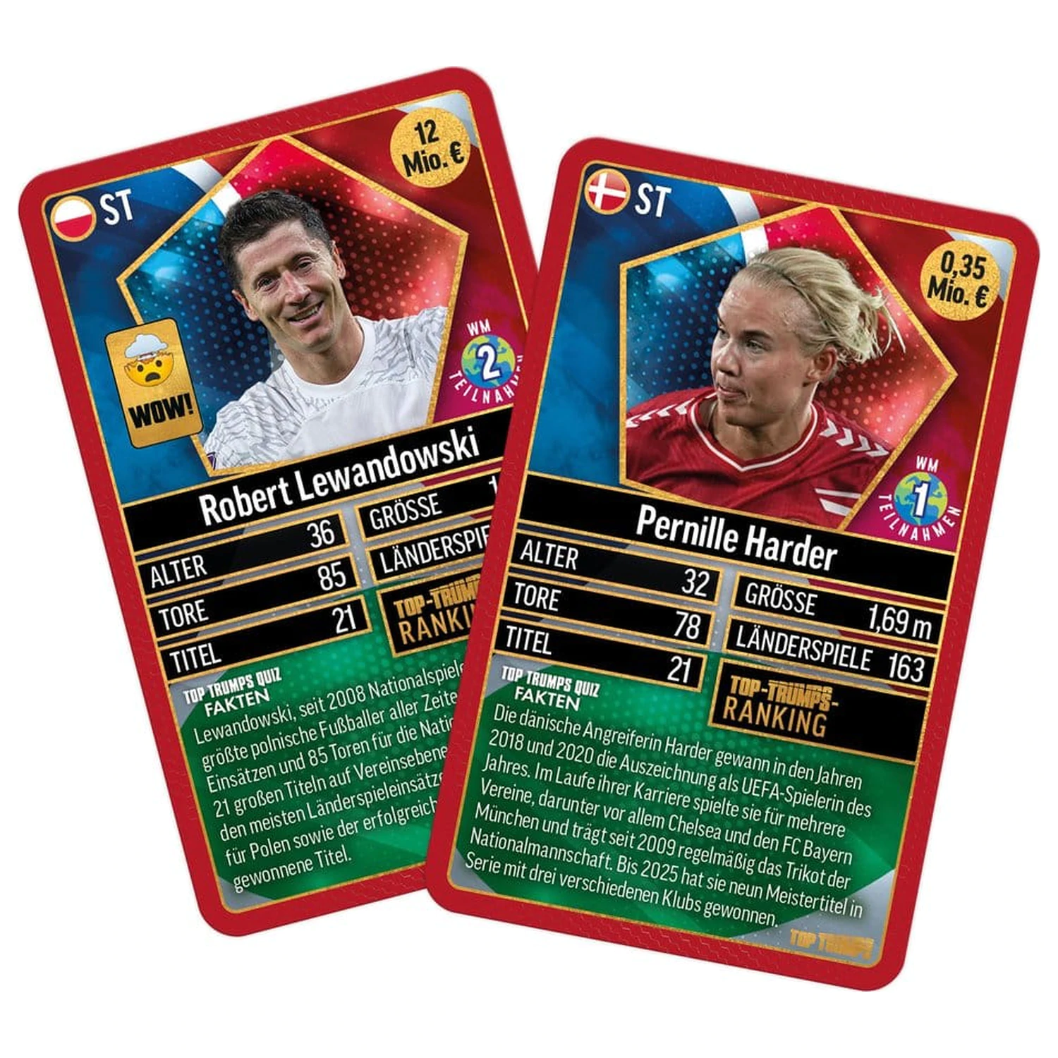 World Football Stars kartaška igra, 200 komada, 1 *German Version* fotografija proizvoda