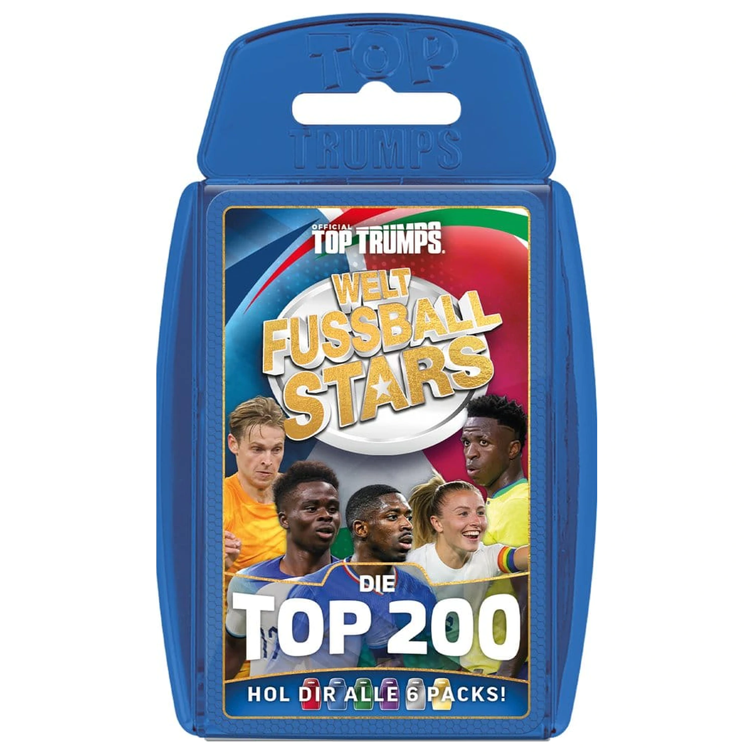 World Football Stars Card Game 200 Pakiranje 2 *German Version* fotografija proizvoda