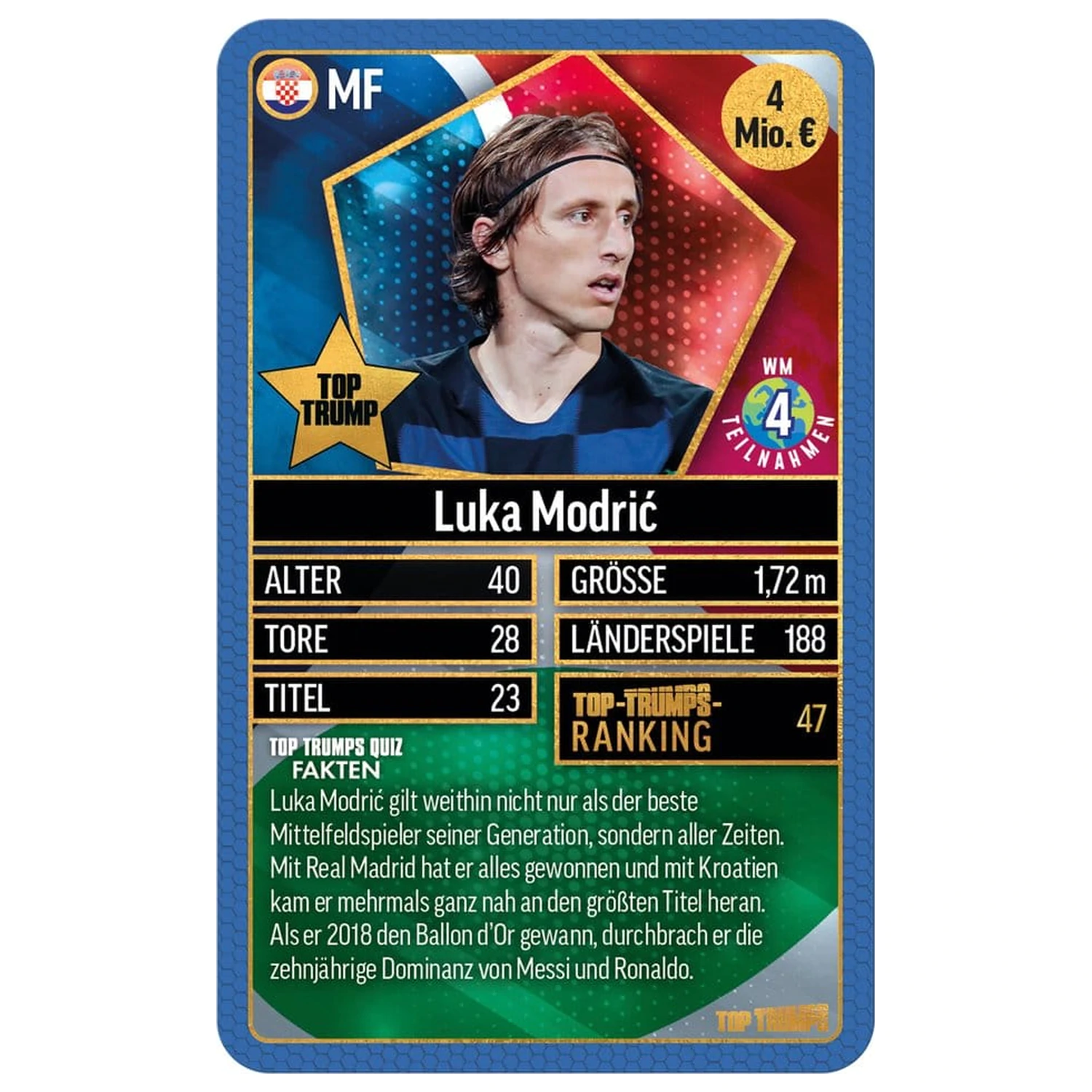 World Football Stars Card Game 200 Pakiranje 2 *German Version* fotografija proizvoda