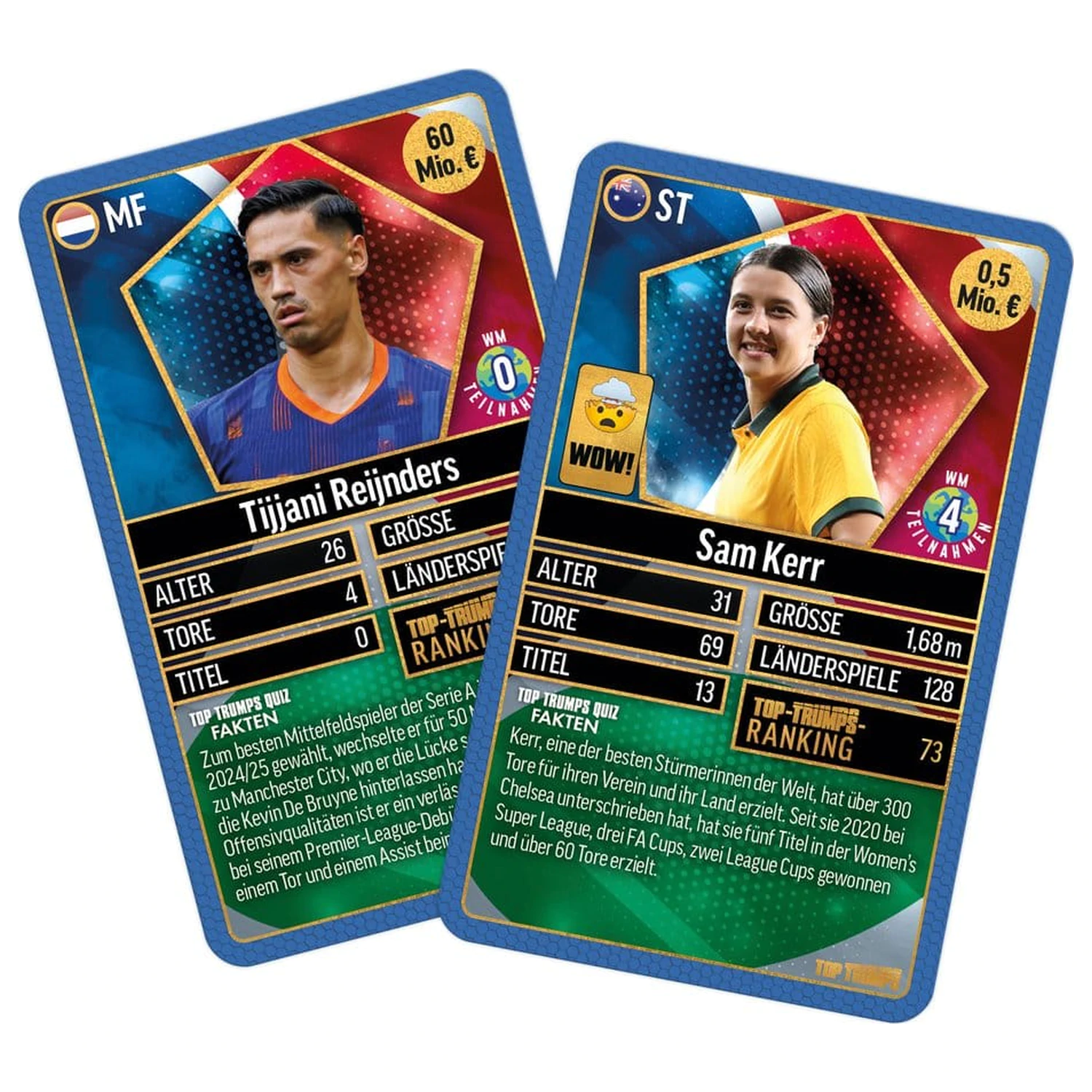World Football Stars Card Game 200 Pakiranje 2 *German Version* fotografija proizvoda