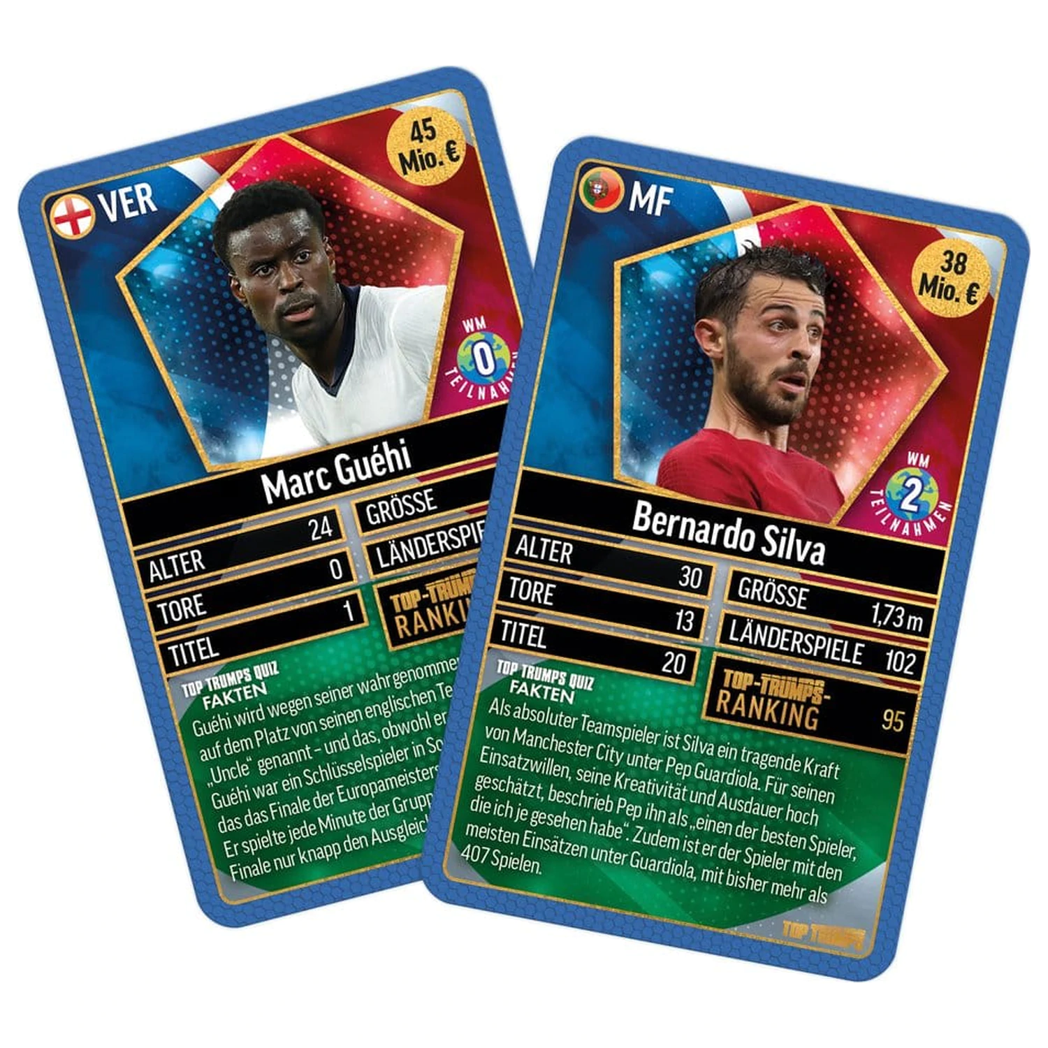 World Football Stars Card Game 200 Pakiranje 2 *German Version* fotografija proizvoda