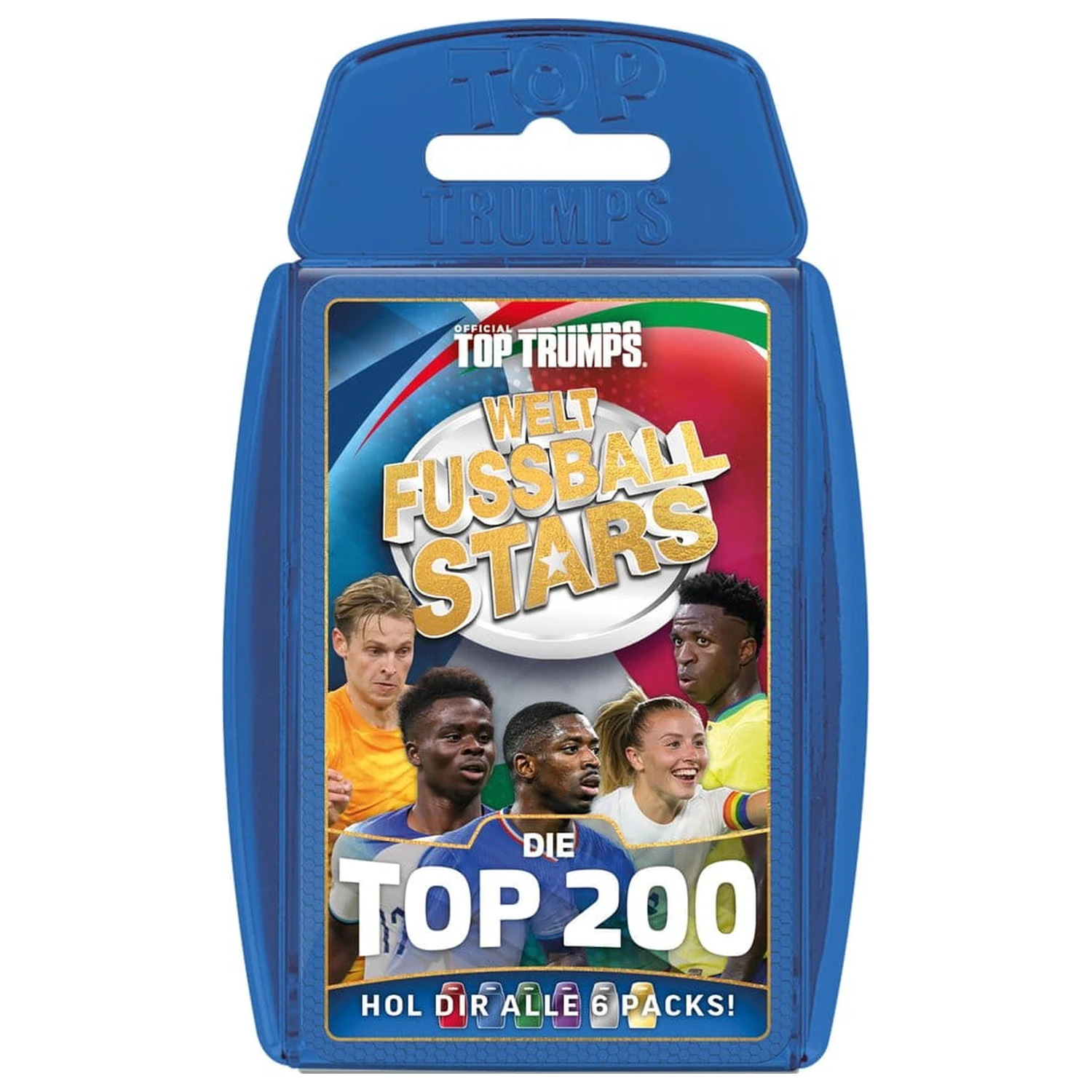World Football Stars Card Game 200 Pakiranje 2 *German Version* fotografija proizvoda