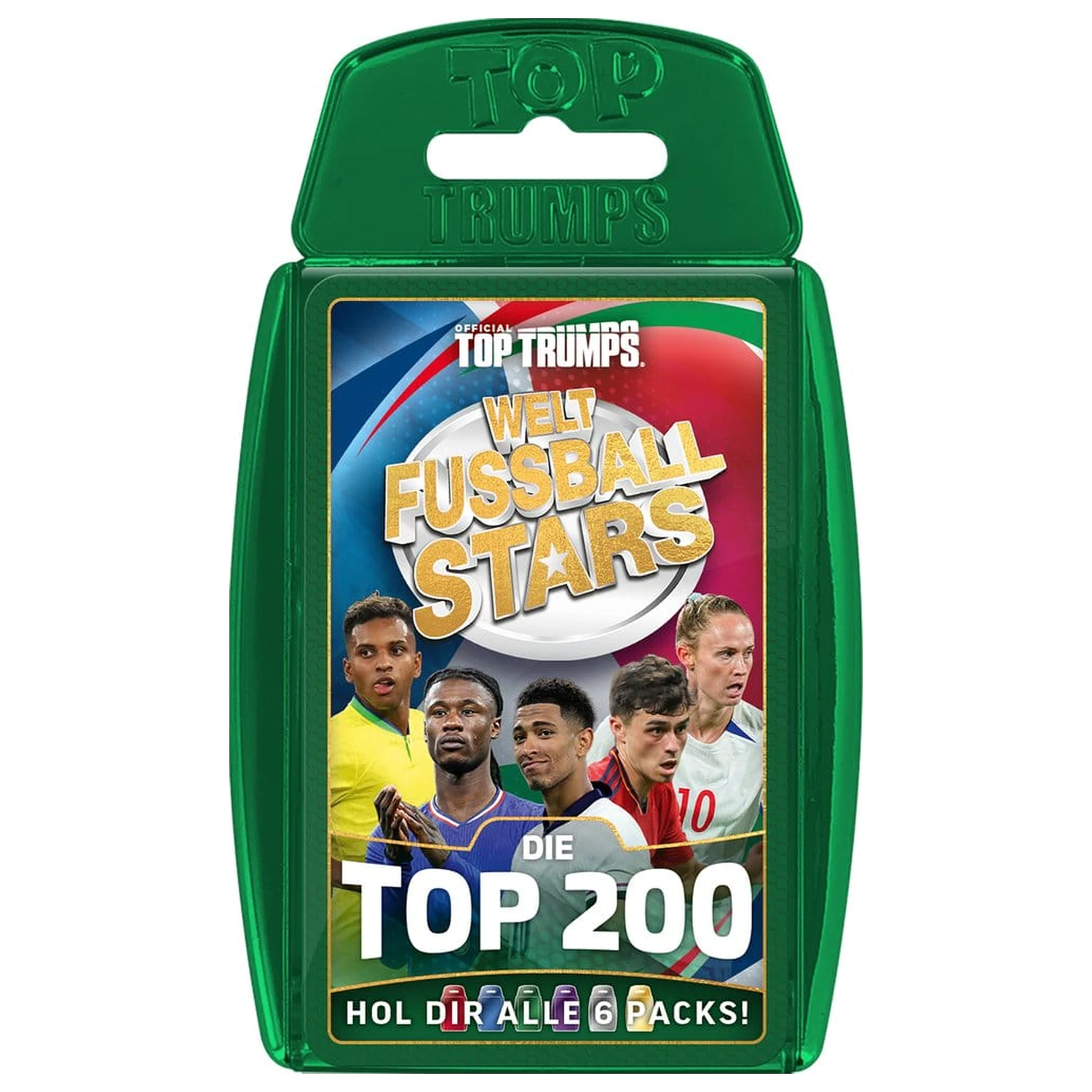 World Football Stars Card Game 200 Paketa 3 *German Version* fotografija proizvoda