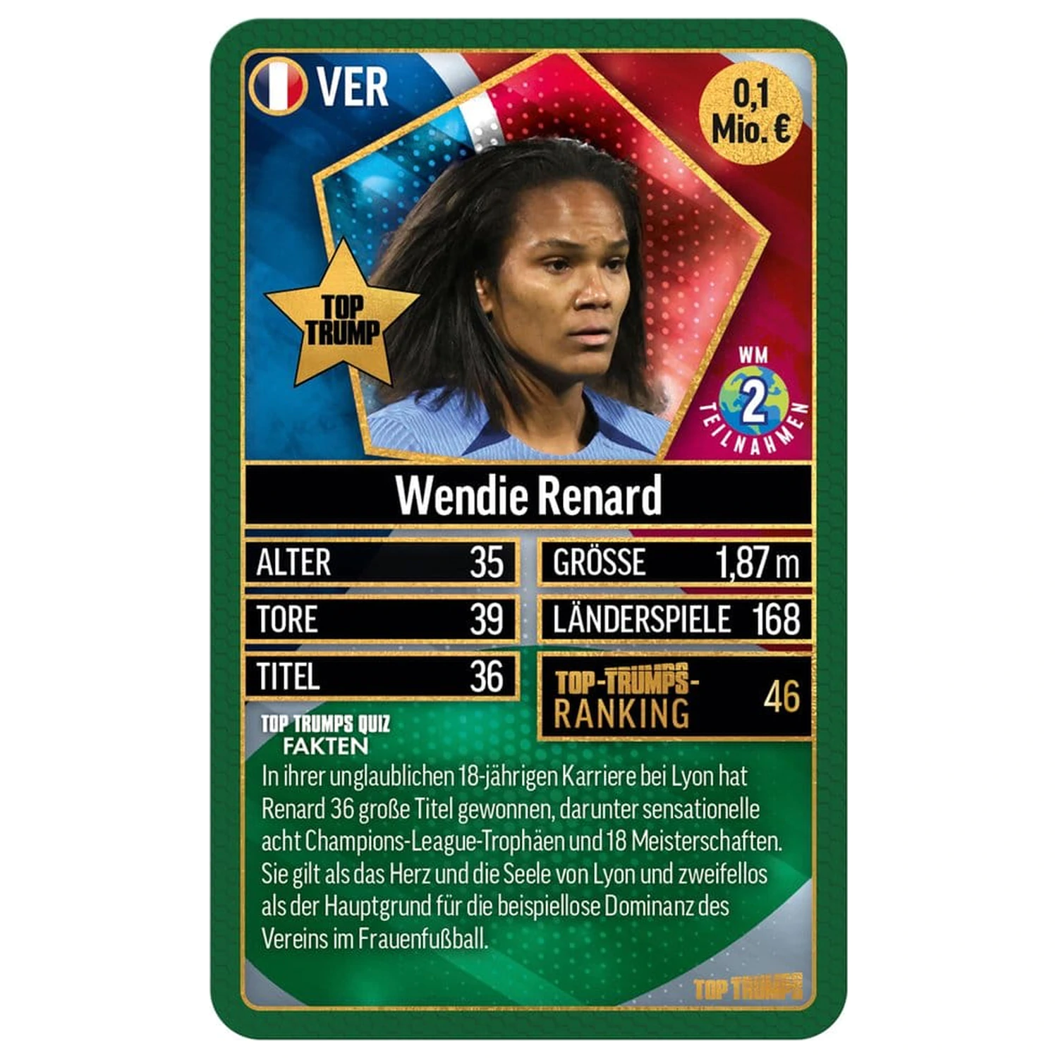 World Football Stars Card Game 200 Paketa 3 *German Version* fotografija proizvoda