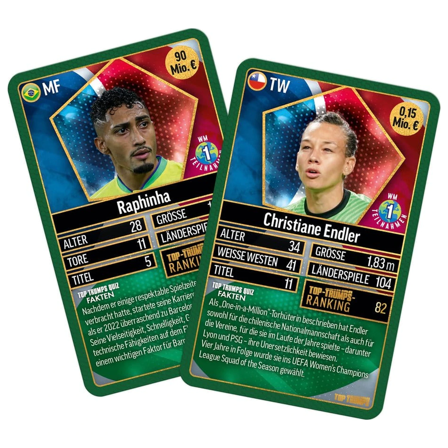 World Football Stars Card Game 200 Paketa 3 *German Version* fotografija proizvoda