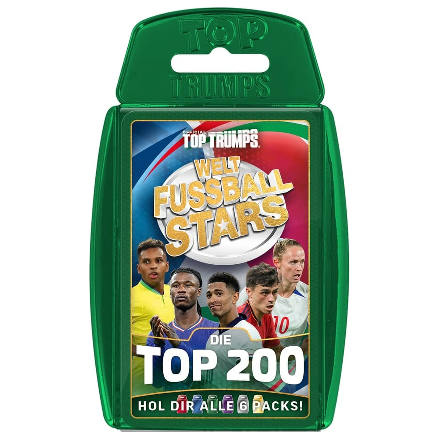 World Football Stars Card Game 200 Paketa 3 *German Version* fotografija proizvoda