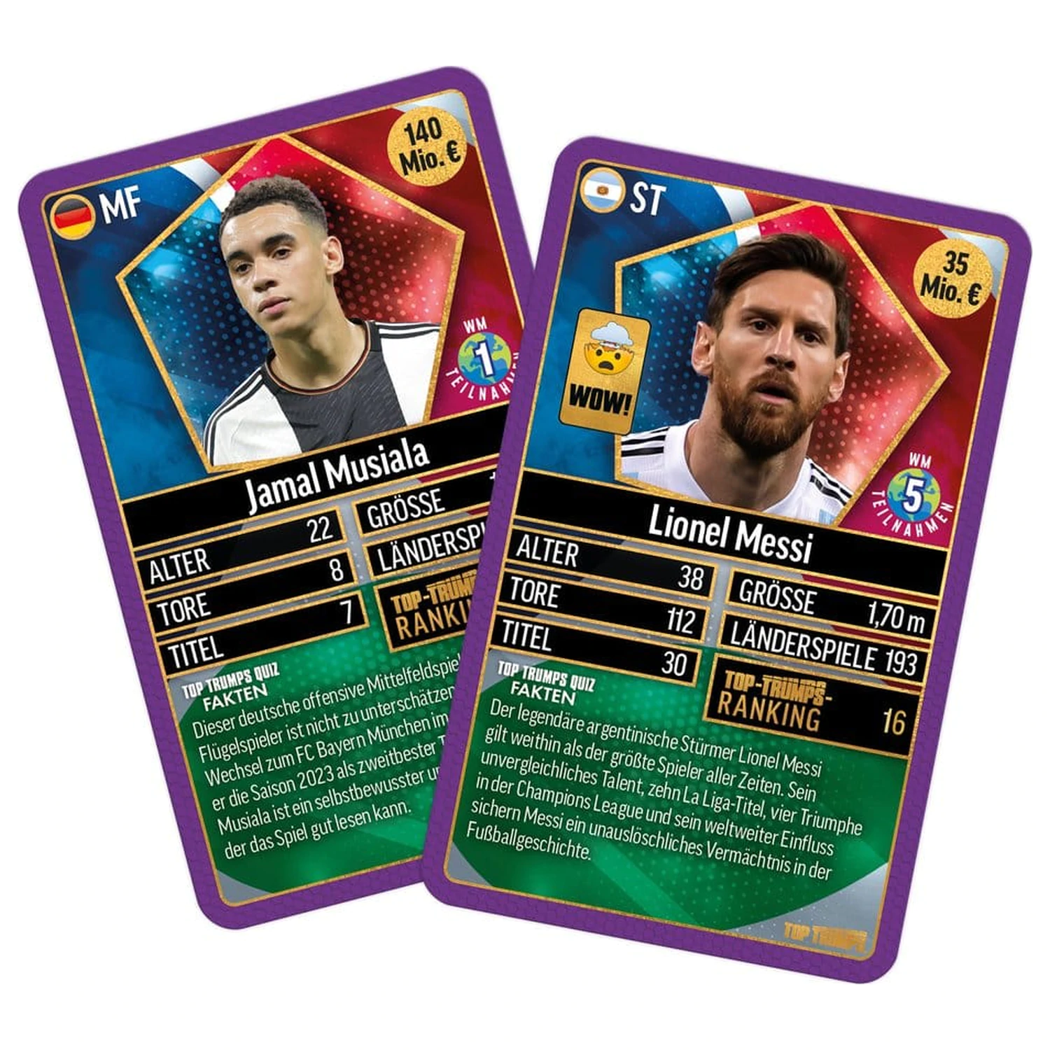 World Football Stars Card Game 200 pakiranja 4 *njemačka verzija* fotografija proizvoda