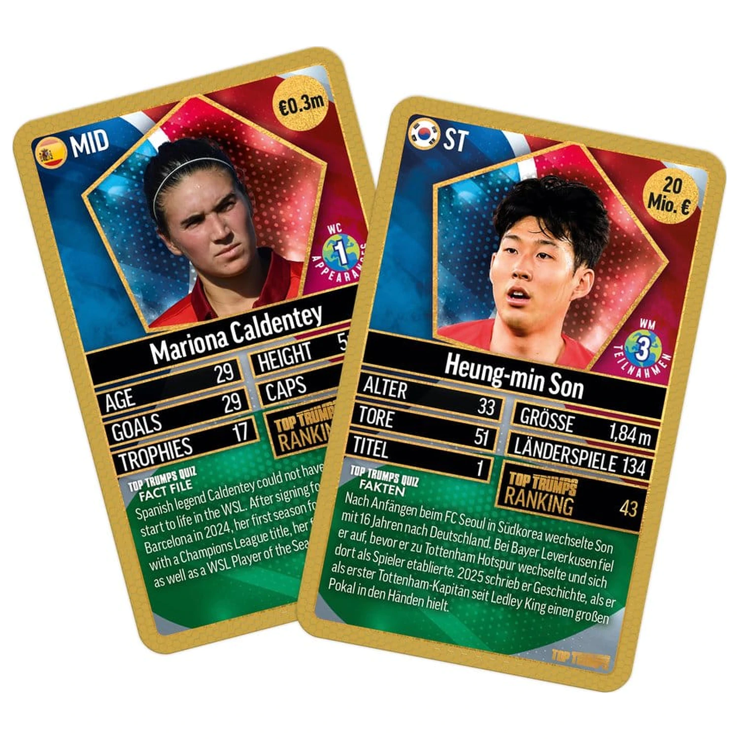 World Football Stars Card Game 200 Paketa 6 *German Version* fotografija proizvoda