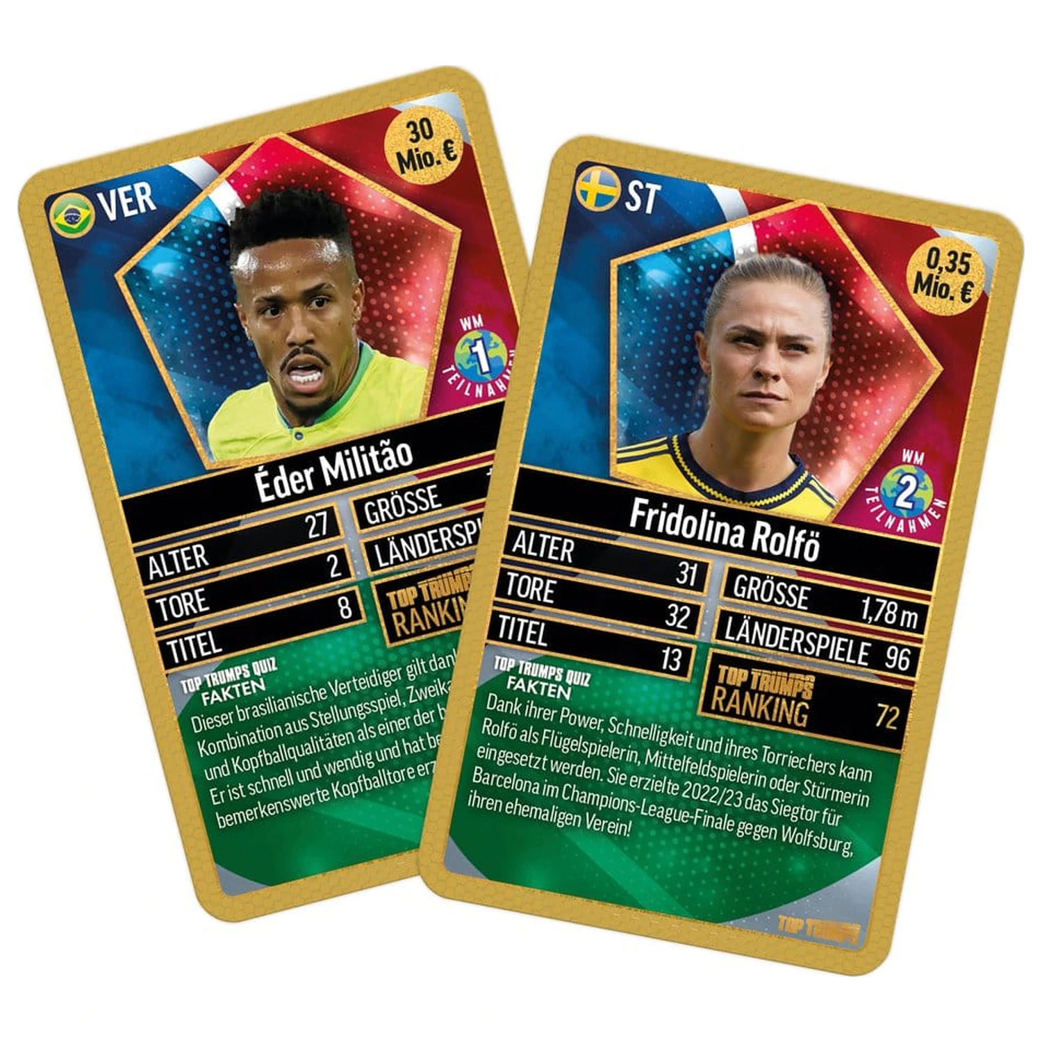World Football Stars Card Game 200 Paketa 6 *German Version* fotografija proizvoda