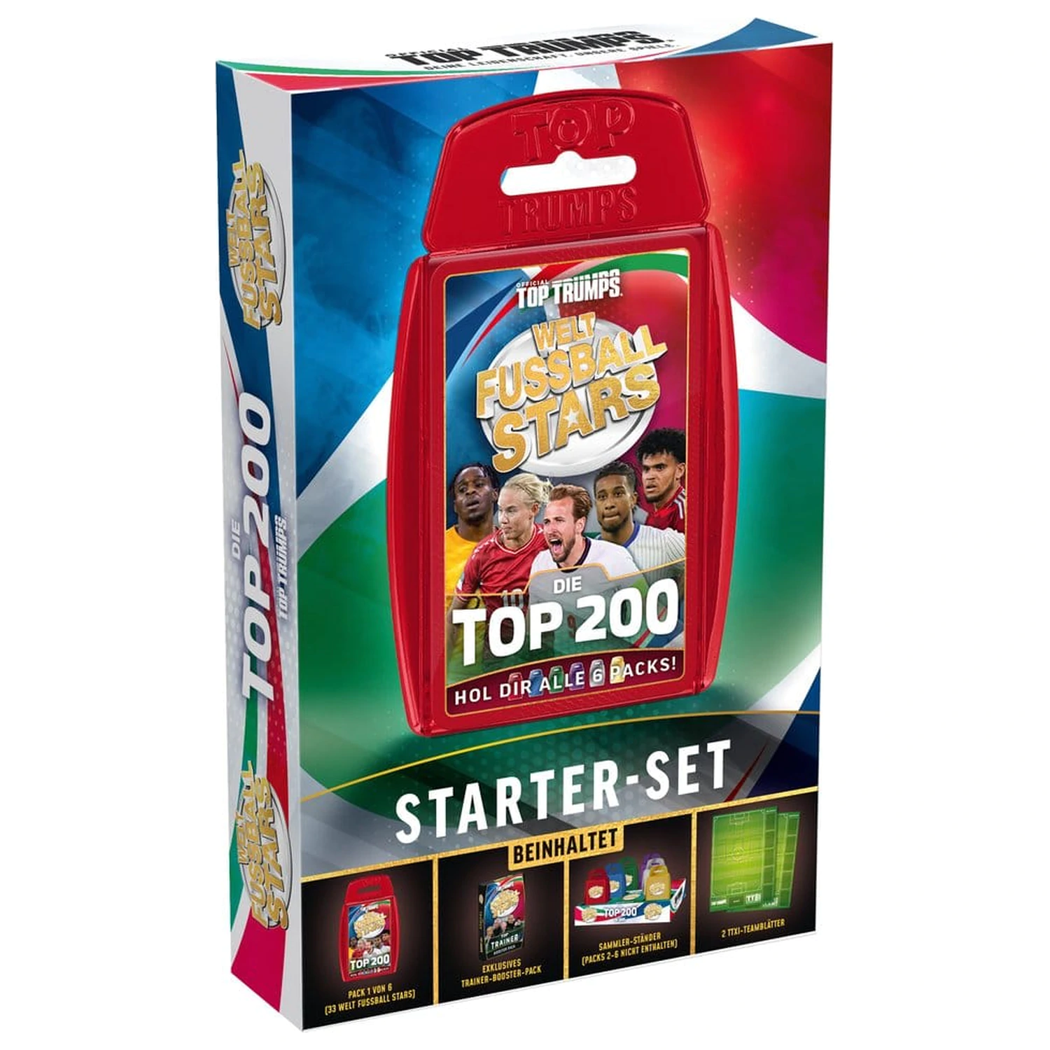 World Football Stars Card Game 200 Starter Pack *German Version* fotografija proizvoda