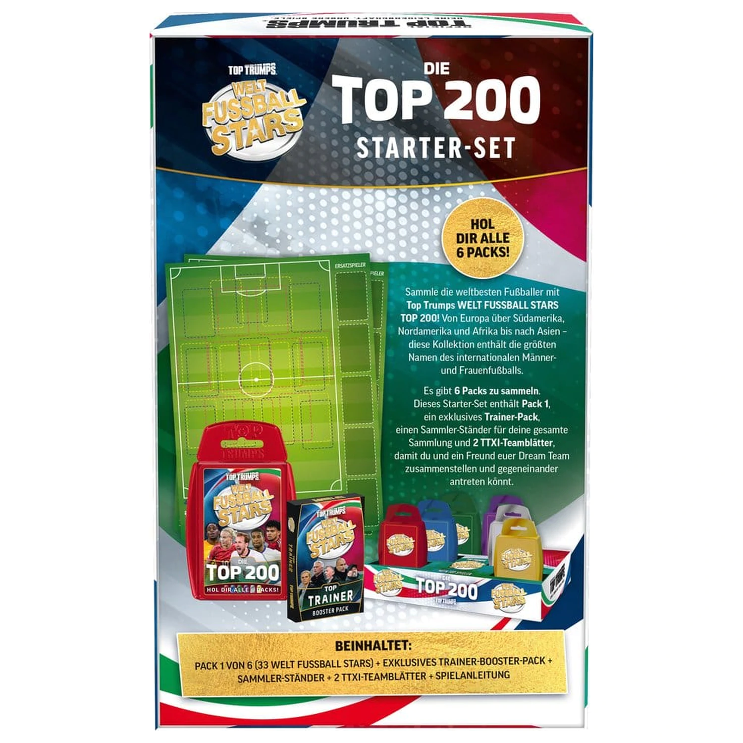 World Football Stars Card Game 200 Starter Pack *German Version* fotografija proizvoda