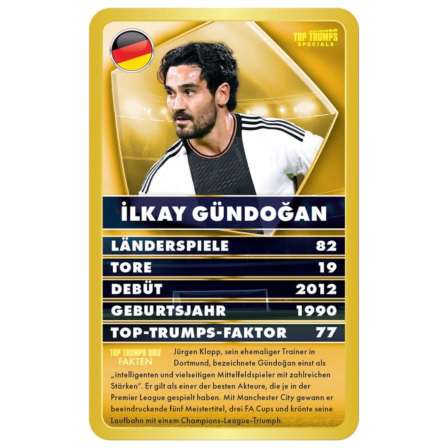 World Football Stars 6 Igra s kartama Top Trumps *njemačka verzija* fotografija proizvoda