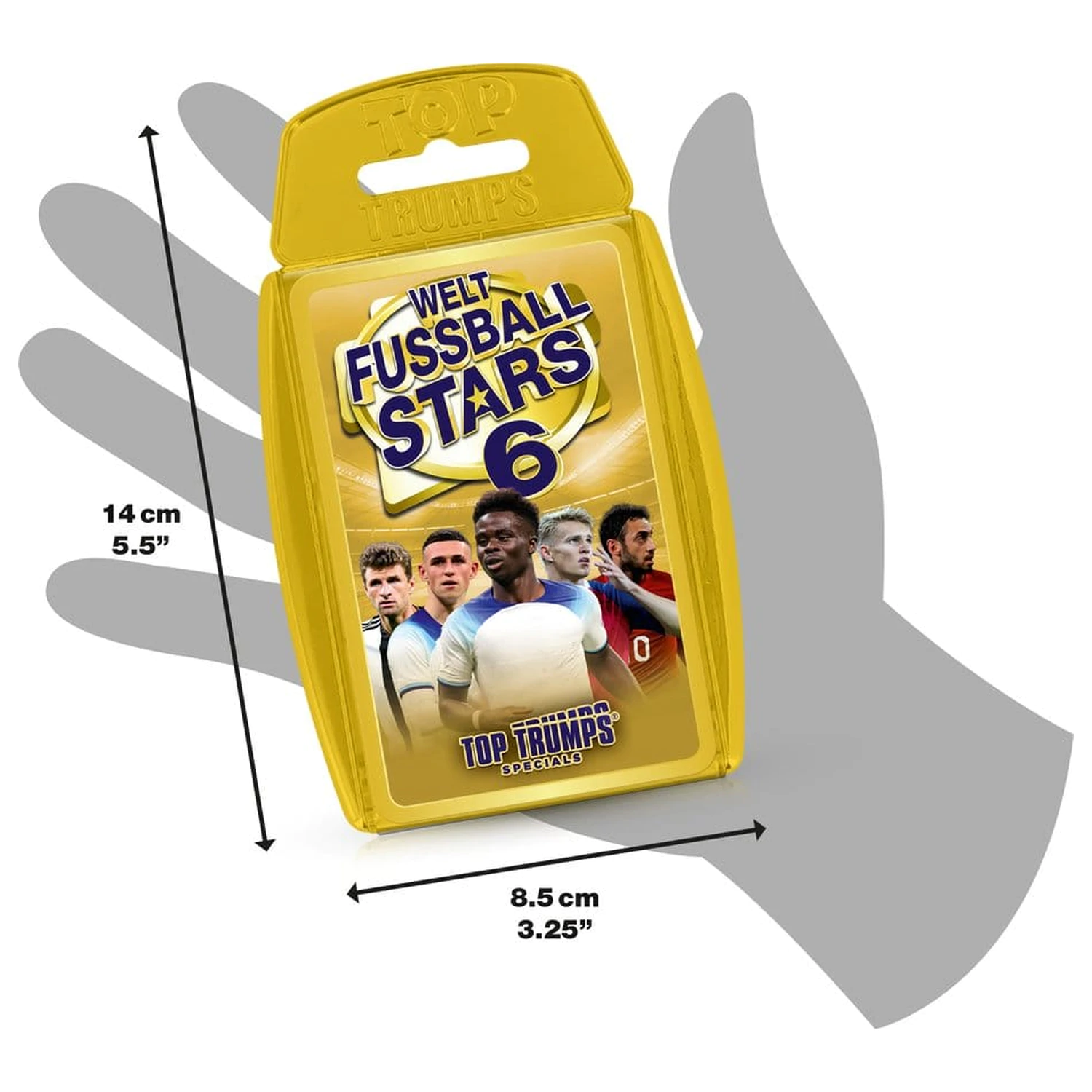 World Football Stars 6 Igra s kartama Top Trumps *njemačka verzija* fotografija proizvoda