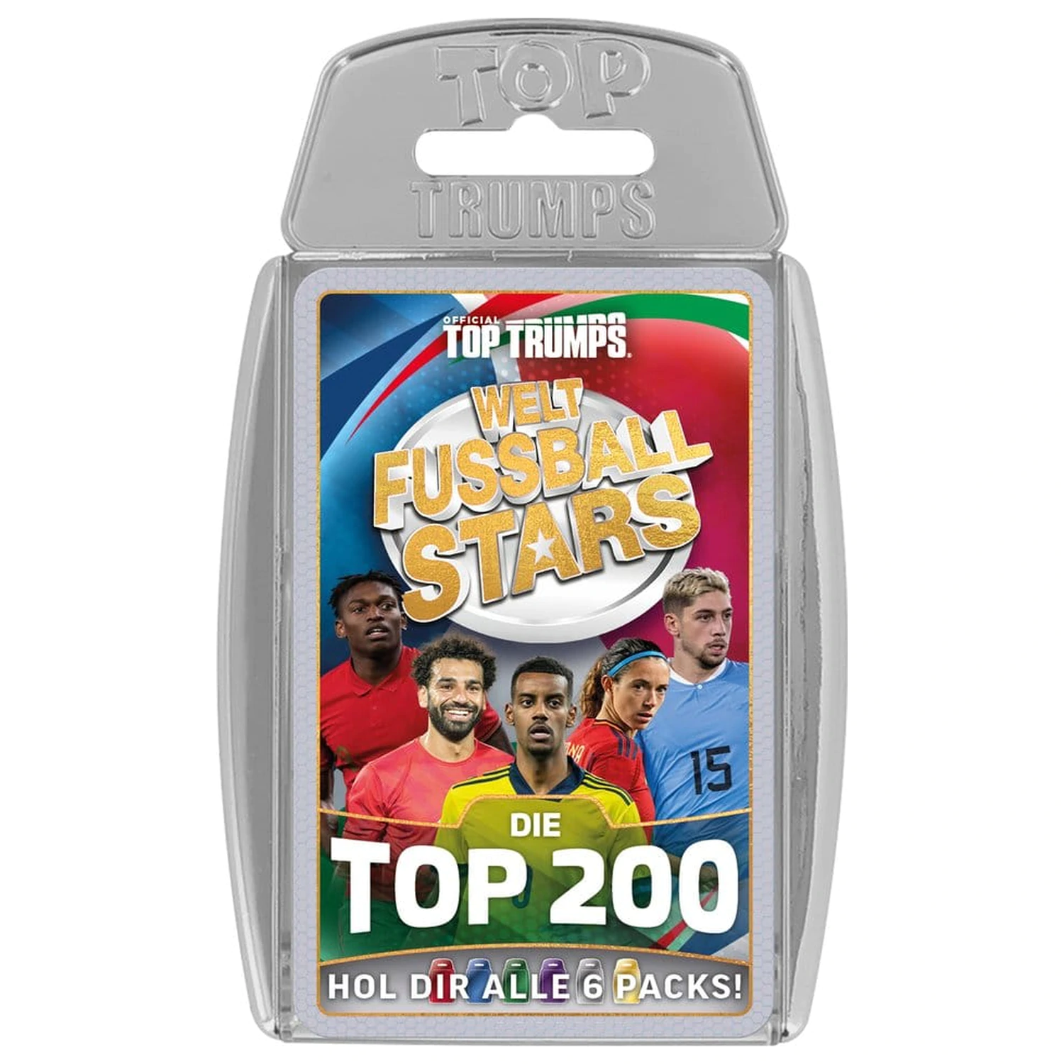World Football Stars Card Game 200 Pakiranje 5 *njemačka verzija* fotografija proizvoda