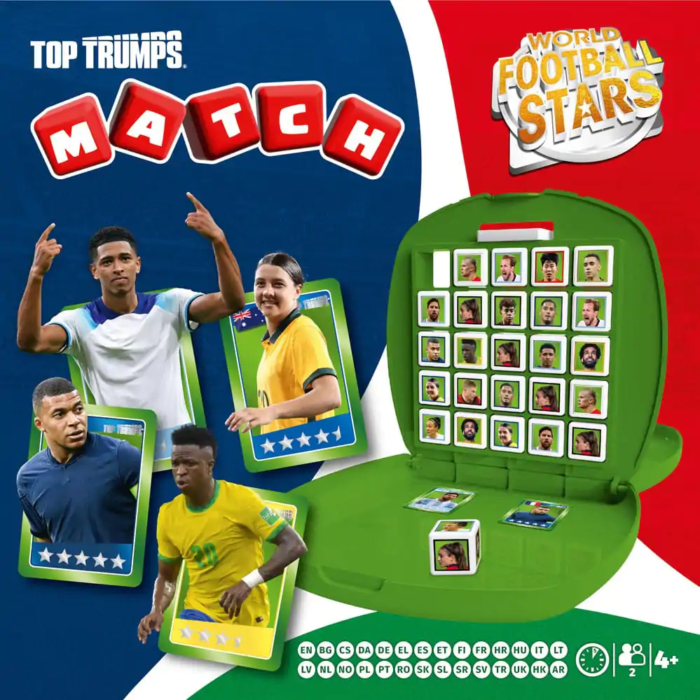 World football stars Top Trumps Match - Luda igra kockama Zelena verzija fotografija proizvoda