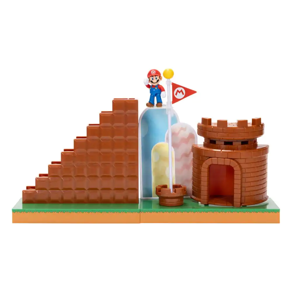 World of Nintendo Super Mario Mini Figure Playset Završna Razina fotografija proizvoda