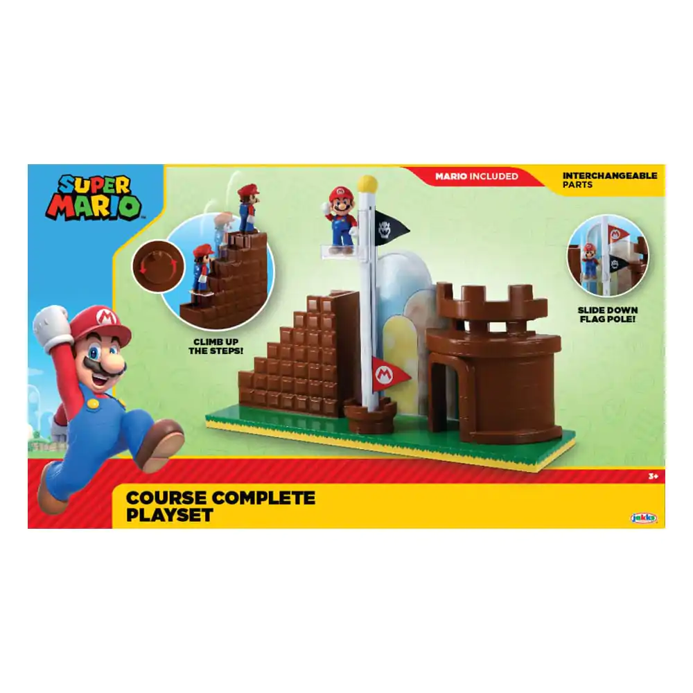 World of Nintendo Super Mario Mini Figure Playset Završna Razina fotografija proizvoda