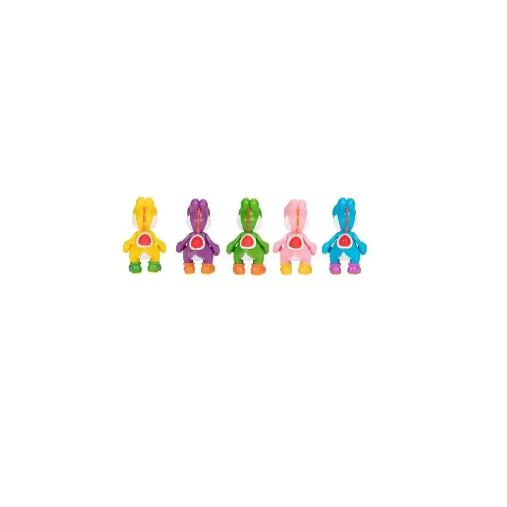 World of Nintendo Super Mario Mini Figura 5-Pack Super Mario Wiggler, Mario und Luigi 6 cm fotografija proizvoda