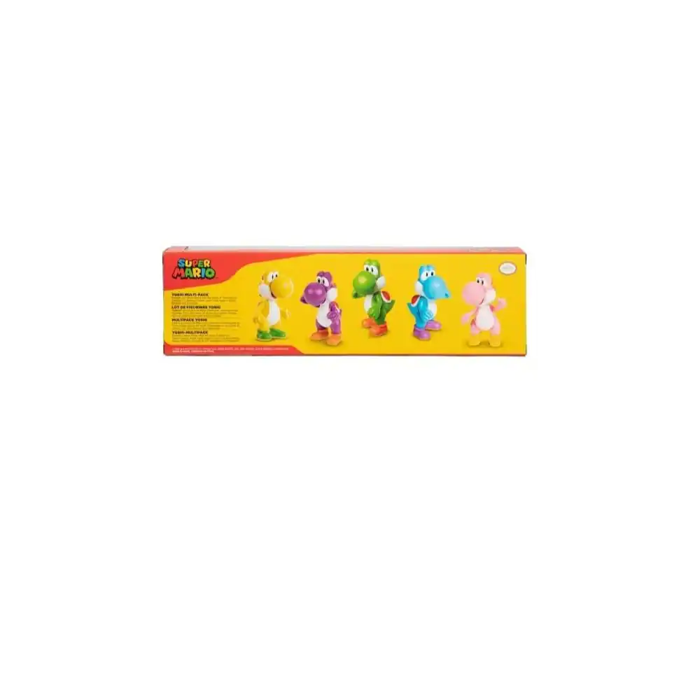 World of Nintendo Super Mario Mini Figura 5-Pack Super Mario Wiggler, Mario und Luigi 6 cm fotografija proizvoda