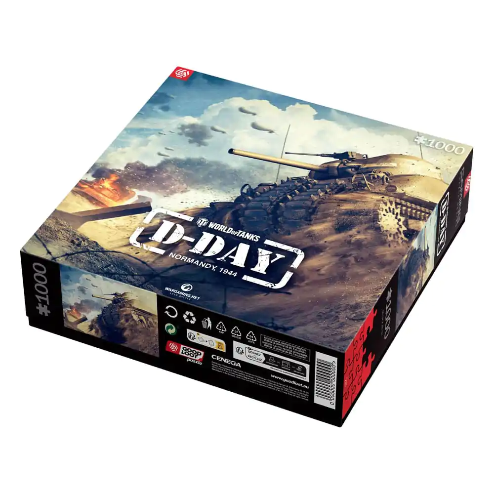 World of Tanks Gaming Puzzle Dan D (1000 dijelova) fotografija proizvoda