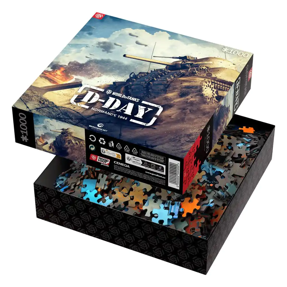 World of Tanks Gaming Puzzle Dan D (1000 dijelova) fotografija proizvoda