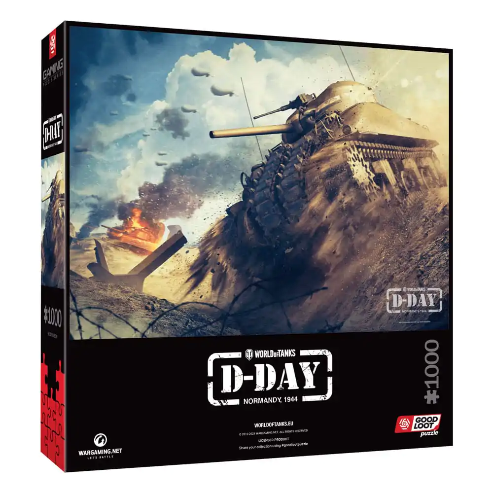 World of Tanks Gaming Puzzle Dan D (1000 dijelova) fotografija proizvoda