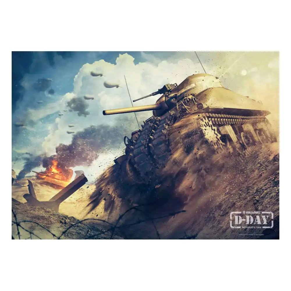 World of Tanks Gaming Puzzle Dan D (1000 dijelova) fotografija proizvoda