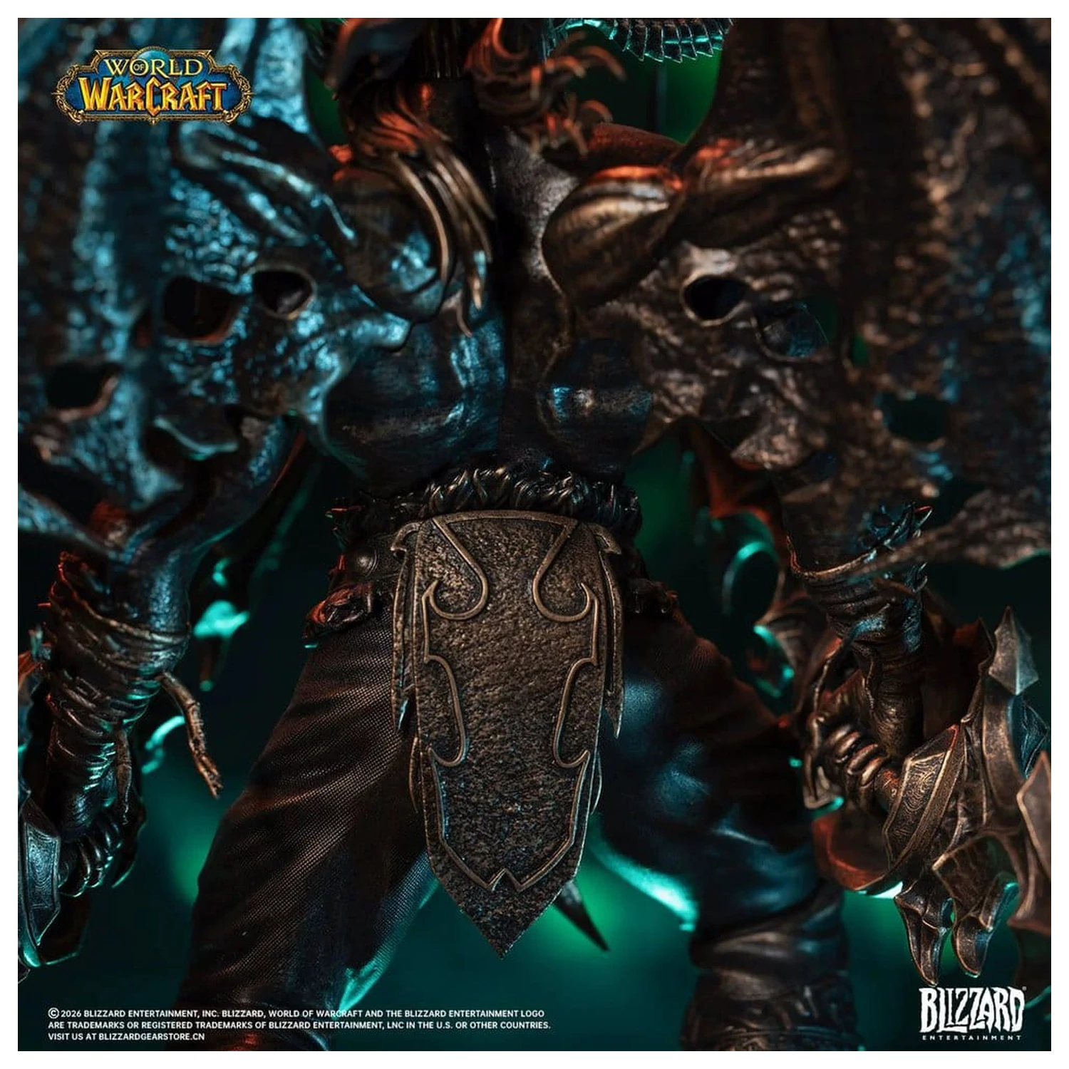 World of Warcraft 1/10 Scale kip Illidan Stormrage (Brončane boje) 34 cm fotografija proizvoda