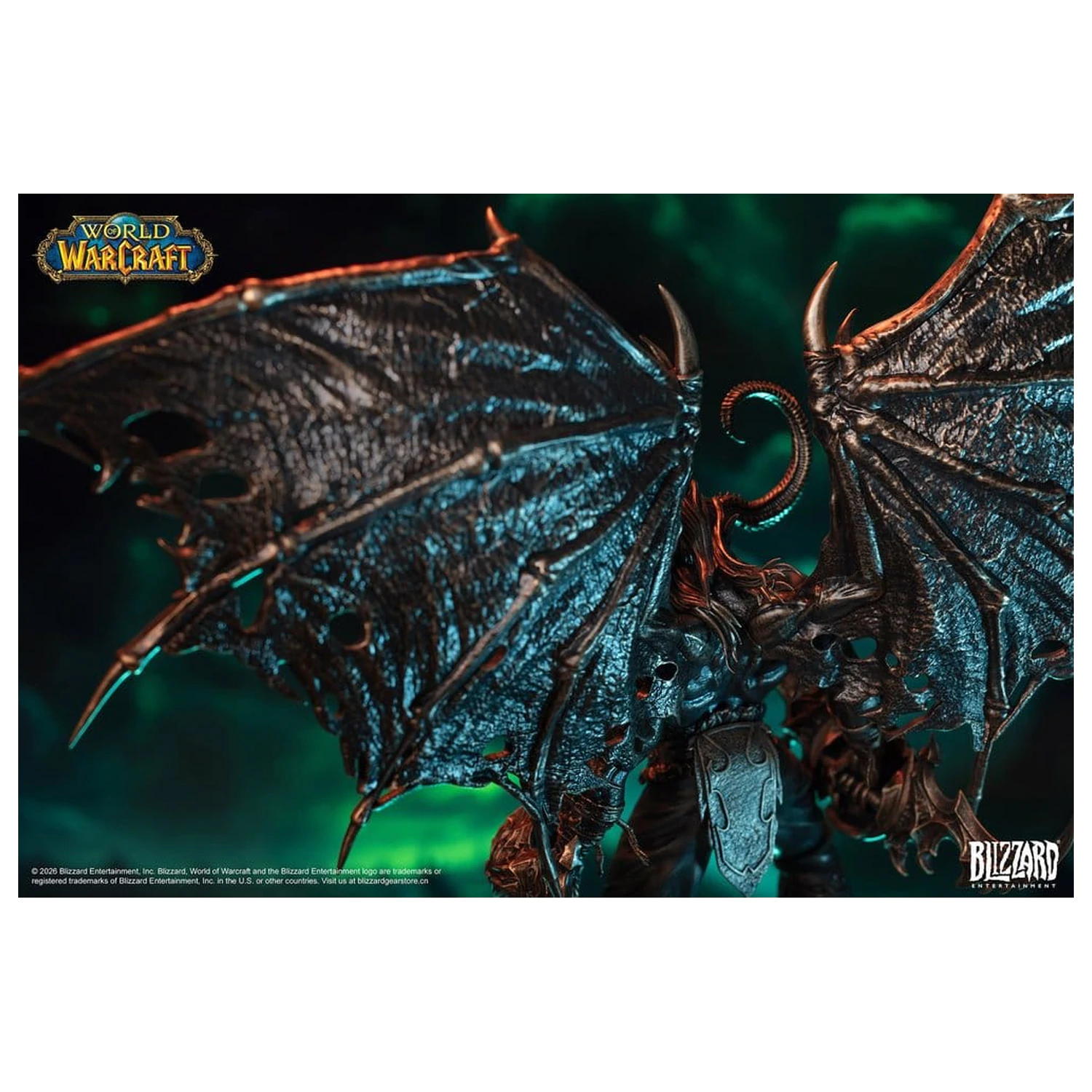 World of Warcraft 1/10 Scale kip Illidan Stormrage (Brončane boje) 34 cm fotografija proizvoda