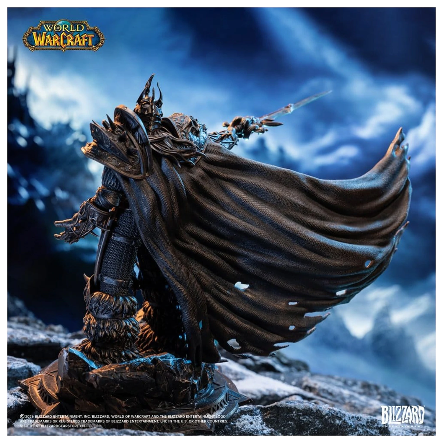 World of Warcraft Kip 1/10 The Lich King (Bronze-Colored Edition) 27 cm fotografija proizvoda