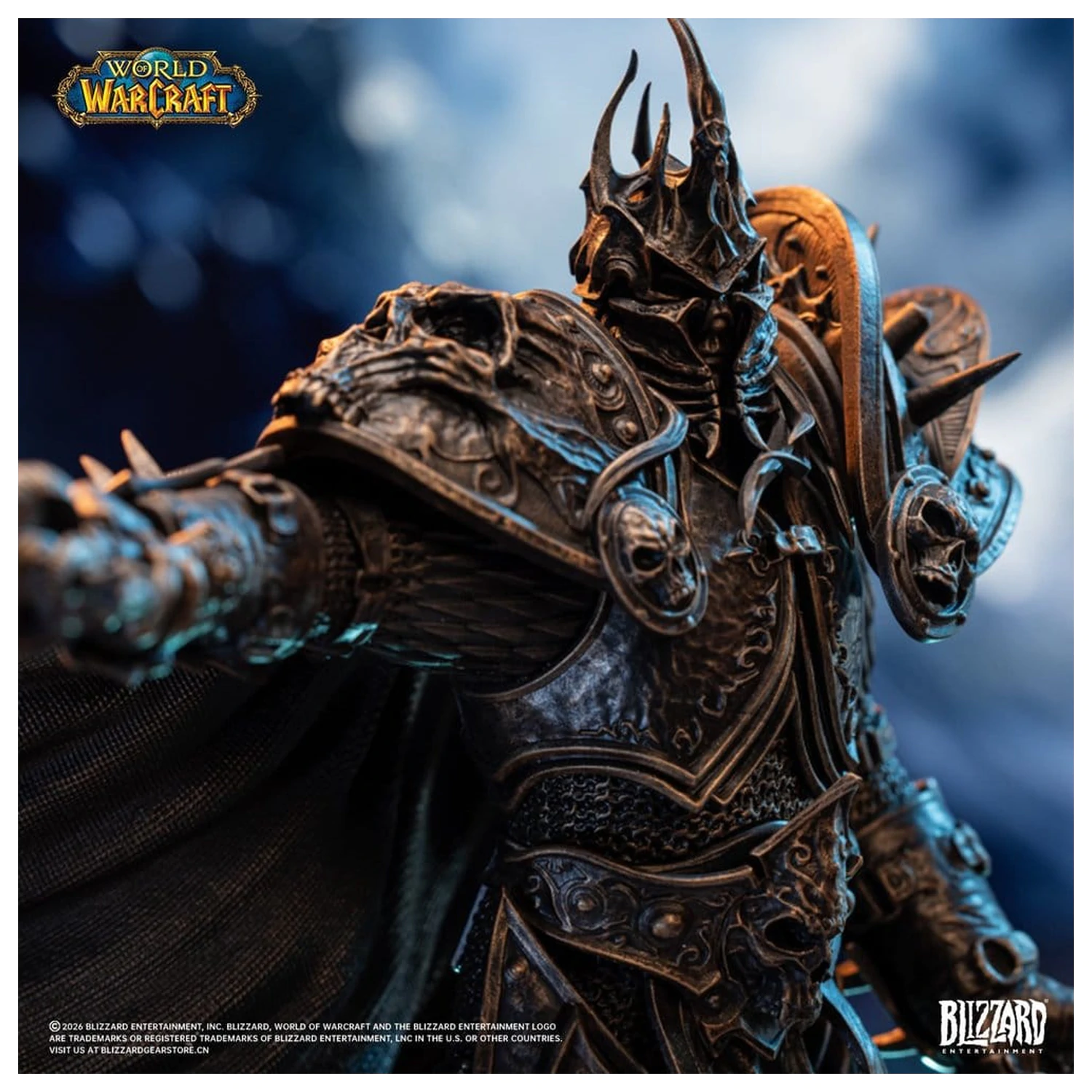 World of Warcraft Kip 1/10 The Lich King (Bronze-Colored Edition) 27 cm fotografija proizvoda