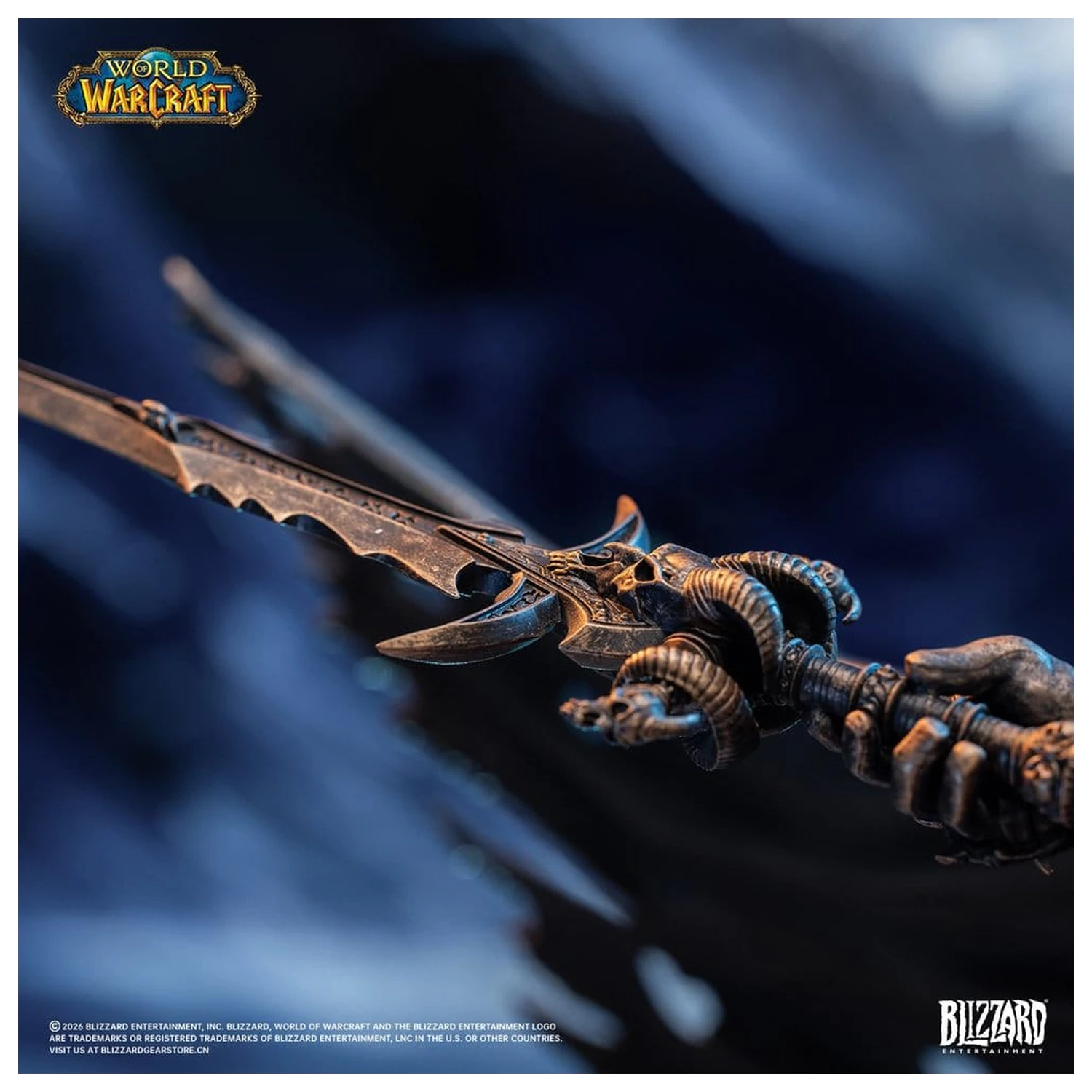 World of Warcraft Kip 1/10 The Lich King (Bronze-Colored Edition) 27 cm fotografija proizvoda